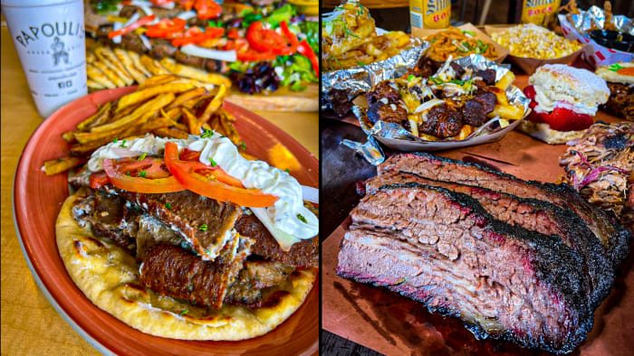 Texas Eats: Hill Country BBQ, Double-Layered Pizza & Greek Favorites