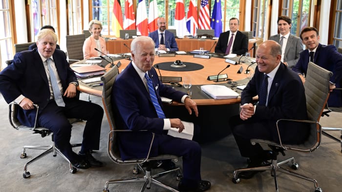 Präsident Biden und die Staats- und Regierungschefs der G7 starten offiziell eine globale Infrastruktur- und Investitionspartnerschaft