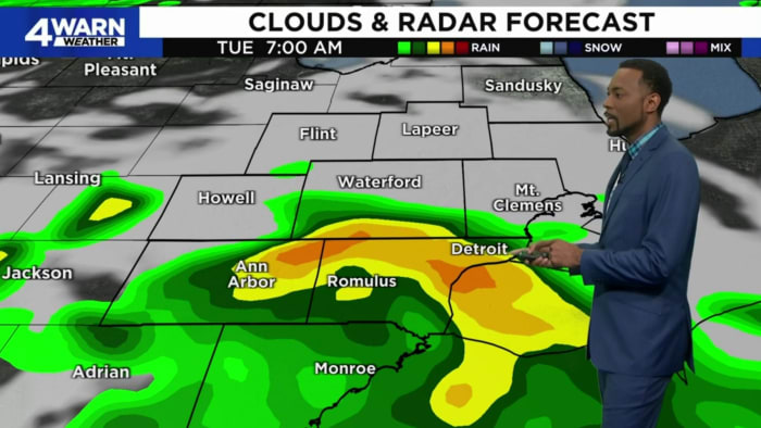 Rain, cooler temps to stick around this week in Metro Detroit: What to expect