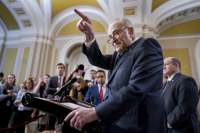 The Senate is headed for a crucial test vote on new border policies and Ukraine aid
