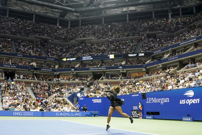 Serena Williams gra z drugim rozstawionym Kontaveitem w drugiej rundzie US Open