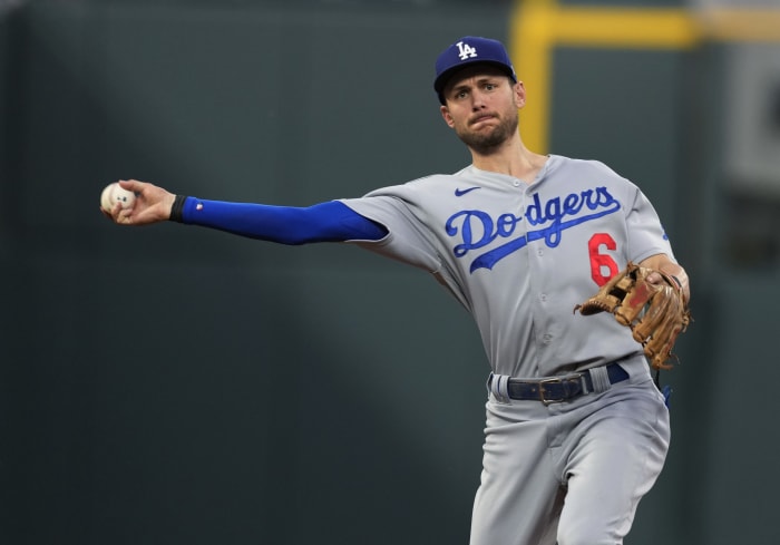 After 2 stressful weeks, new Dodgers IF Trea Turner ready