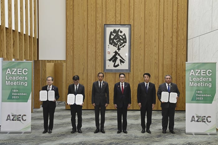 Kishida says Japan is ready to lead Asia in achieving decarbonization and energy security
