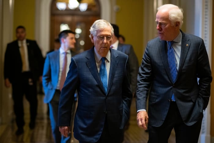 Attention returns to Sen. John Cornyn's future after GOP Leader Mitch McConnell's latest health scare - Vimarsana News