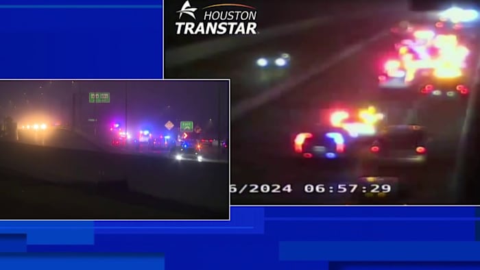 One killed in Westpark Tollway METRO bus crash.
