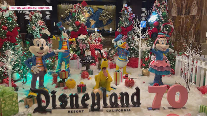 Annual life-size holiday chocolate display at Hilton Americas Houston returns
