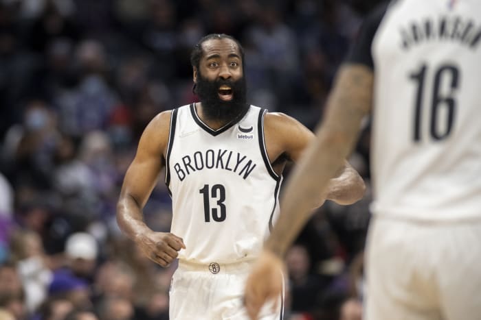 Slowed by hamstring, Harden to make Sixers debut Feb 25