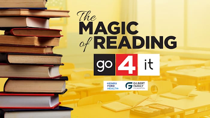 Submit a video and a Local 4 reporter might visit your school for March Reading Month!