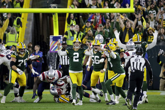 Rodgers preaches patience after Packers' skid grow to 4