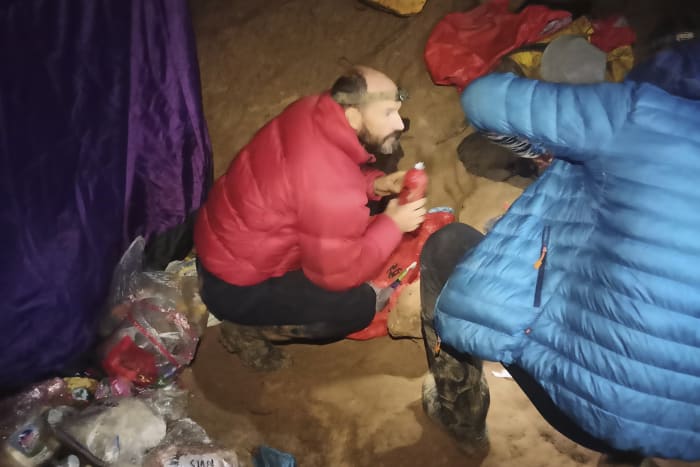 The operation could start soon to rescue a sick American researcher 3000 feet into a Turkish cave The operation could start soon to rescue a sick American researcher 3000 feet into a Turkish cave