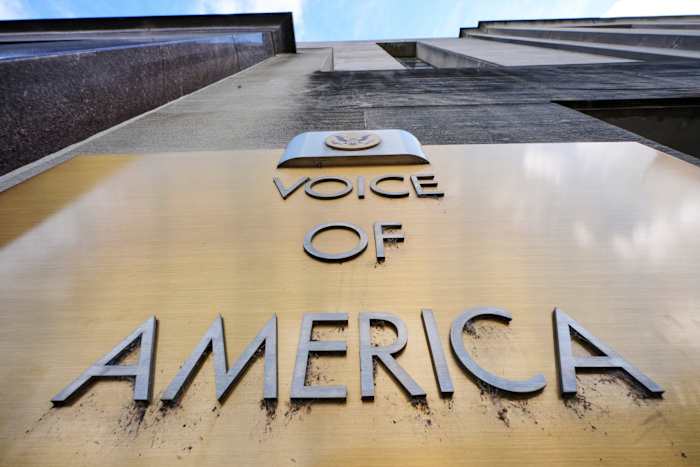 Appeals court suspends order for Voice of America employees to return to work
