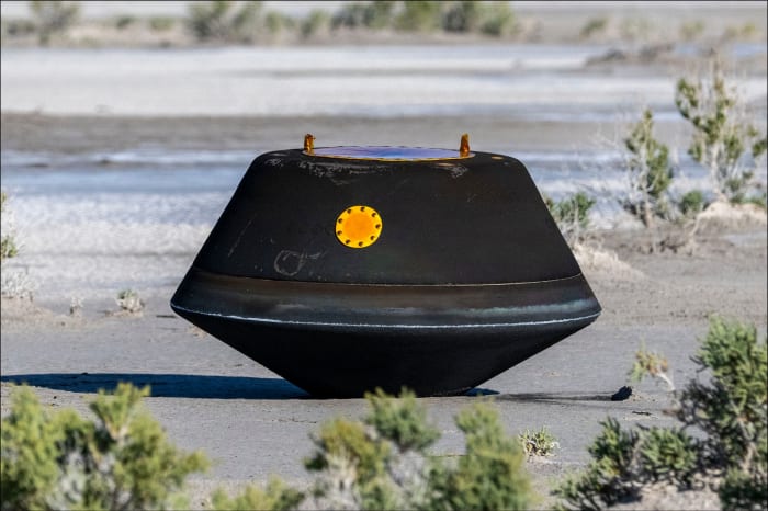'Solid as a rock': First asteroid sample collected in space by NASA touches down on Earth - Vimarsana News