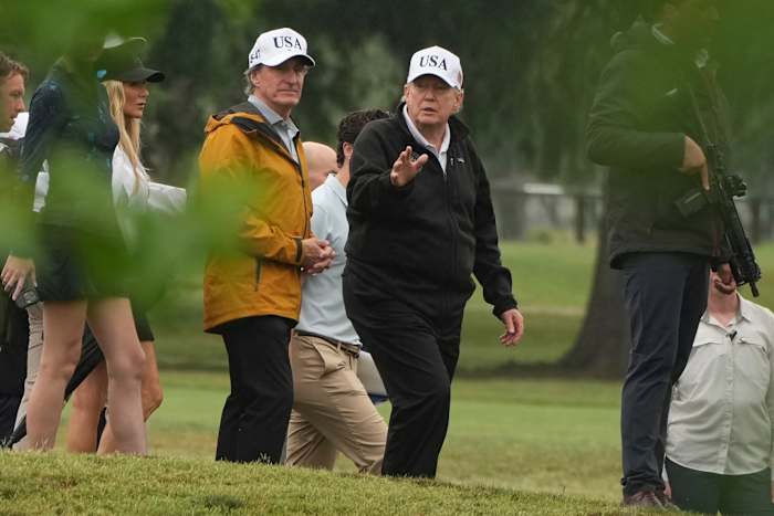 Image linked from the original feed: 'I’m very good at grass.' Why Trump goes into the weeds on one of his favorite topics