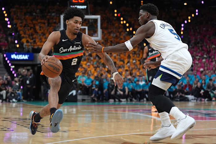 Spurs look to bounce back in Game 2 after tough loss to Timberwolves This site asks for consent to use your data