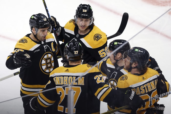 NHL Awards: Patrice Bergeron, Jeremy Swayman honored