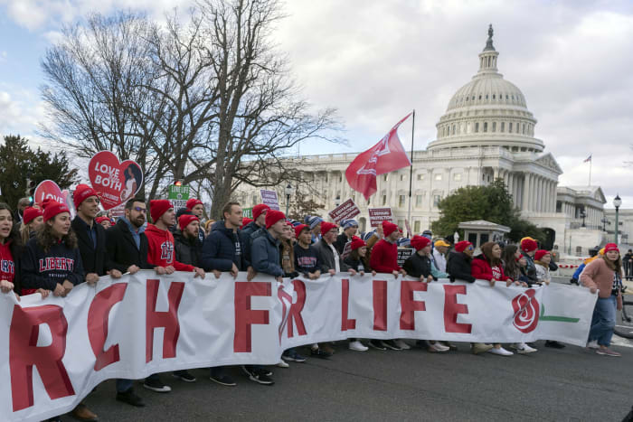 The March for Life rallies against abortion with an eye toward the November elections