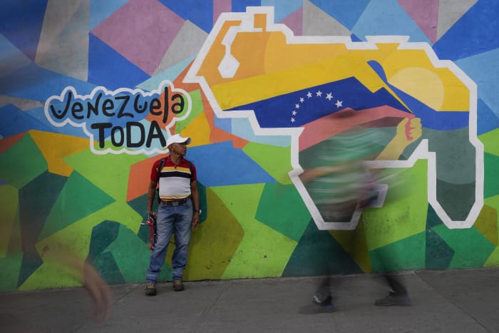 Venezuela will hold military exercises off its shores as a British warship heads to Guyana