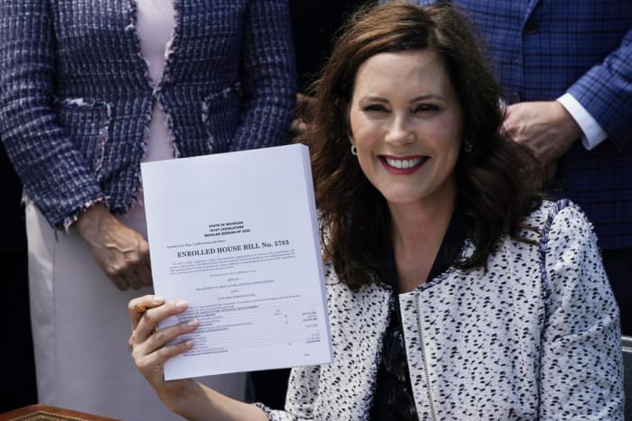 Gov. Whitmer signs $76B Michigan budget, vetoes anti-abortion items