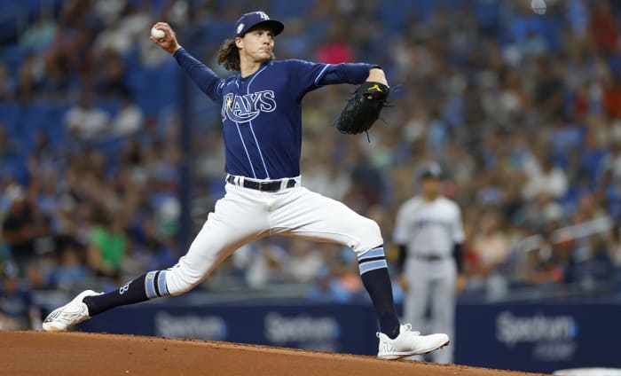 Tyler Glasnow's 12 Ks help Rays past Royals 3-1