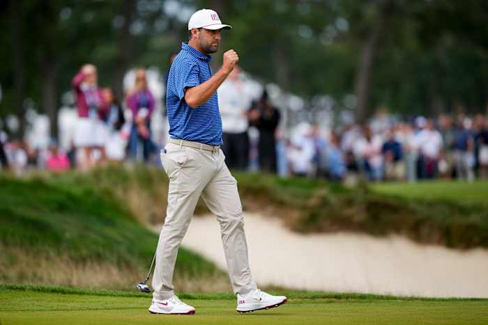 Scheffler and Burns finally win together and stake Americans to 3-2 lead in Presidents Cup