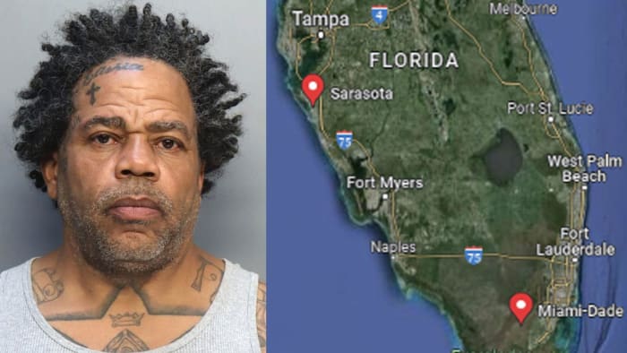 Convicted felon awaits extradition in Miami-Dade over murder in Sarasota