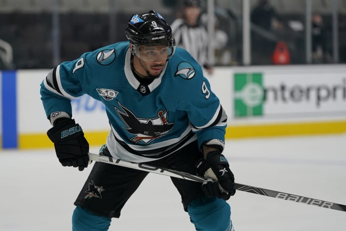 Sharks plan to terminate Evander Kane’s contract