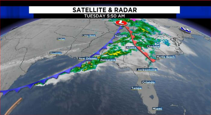 Warming trend continues before front brings cooler temps for Thanksgiving