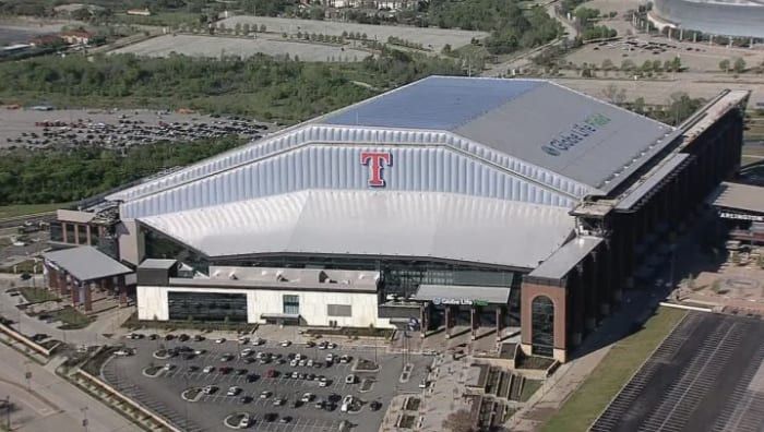 texas rangers fan shop at the ballpark