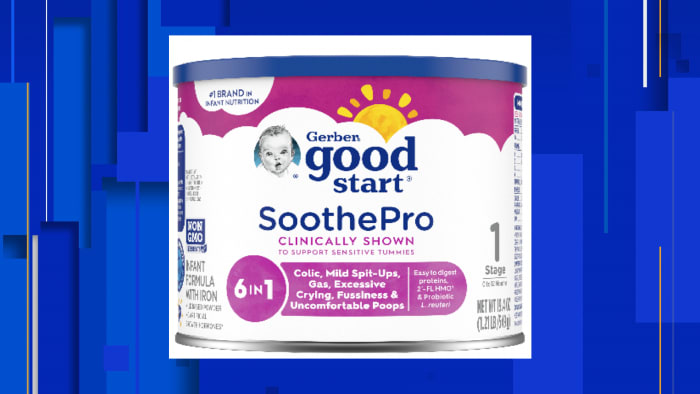 Gerber Good Start SoothePro formula recalled due to possible bacteria contamination, FDA says