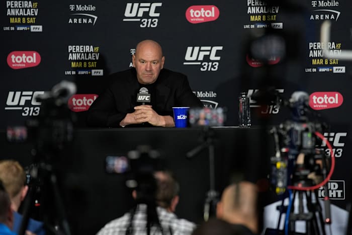 A UFC fight at the White House? Dana White says it's happening as part of deal with Paramount