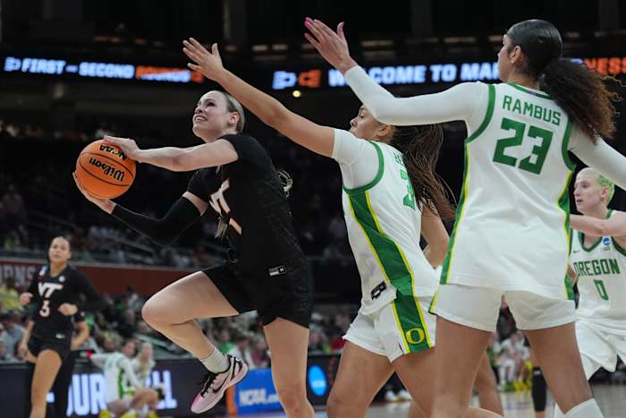 NCAA Women’s Tournament | Virginia Tech falls to Oregon, 70-60