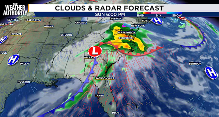 Severe storms are possible across Southeast Georgia, Northeast Florida on Sunday