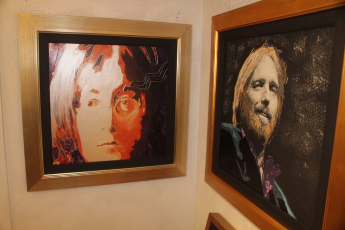 Def Leppard drummer’s paintings on display at Las Olas gallery