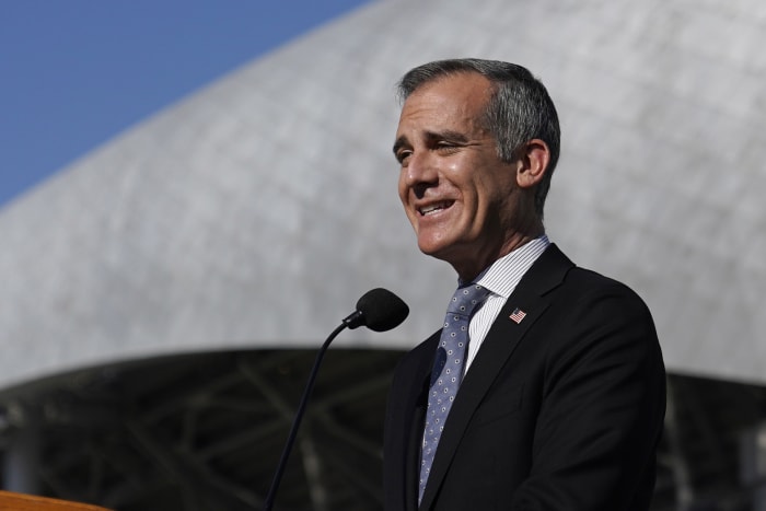 Garcetti’s long-stale Indian ambassador nomination faces Senate