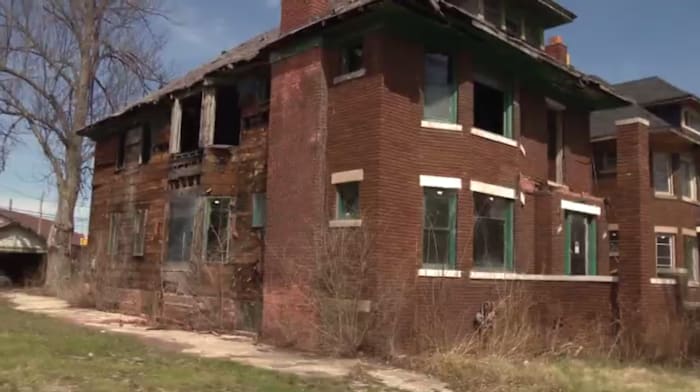 ‘The sky is falling’: Detroit residents warn crumbling homes in neighborhood are about to collapse