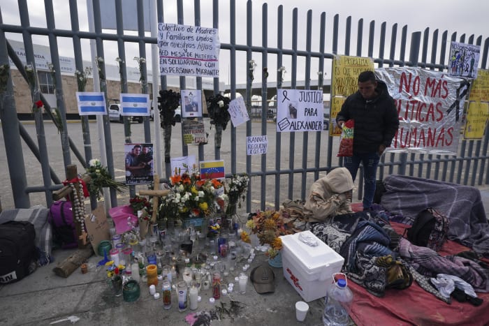 Mexico president assigns blame elsewhere for migrant tragedy