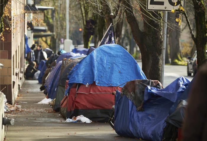Methamphetamine, fentanyl drive record homeless deaths in Portland, Oregon, annual report finds