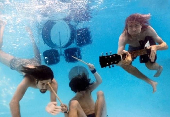 Shemale Nude Beach Group - Nirvana's 'Nevermind' baby sues band for child sexual exploitation