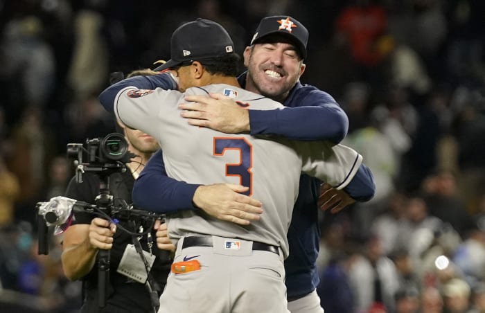 Houston Astros Jose Altuve Orbit And Justin Verlander Signature