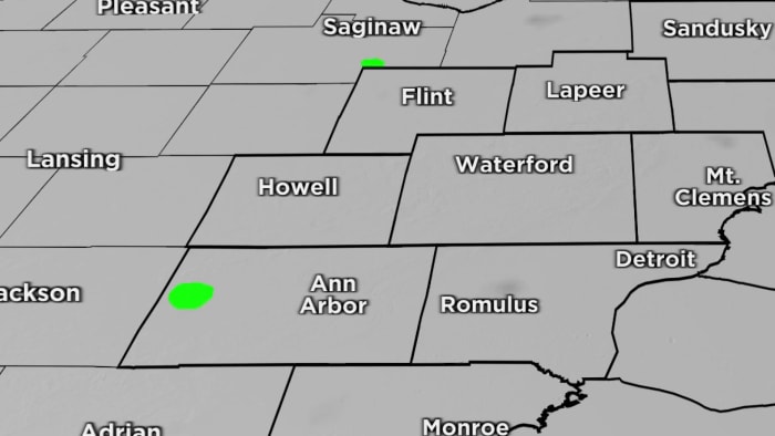 Cloud cover remains as rain falls Wednesday in metro Detroit — here’s what to expect