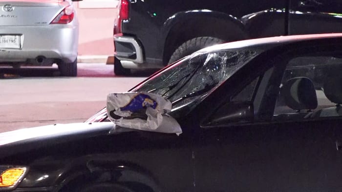 Pedestrian struck by car while attempting to cross street police say Pedestrian struck by car while attempting to cross street police say