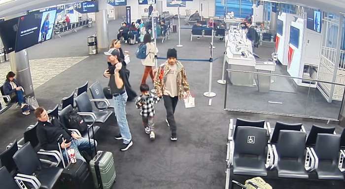 Video shows Minnesota dad and boy were flown on Delta to ICE detention in Texas