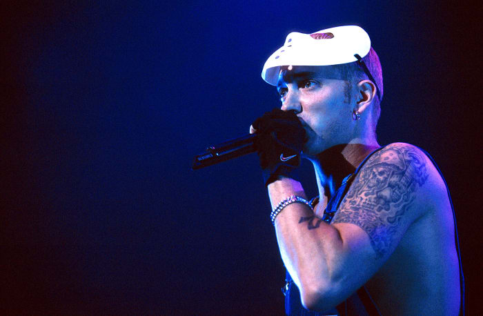 Eminem unveils Detroit Tigers apparel collaboration