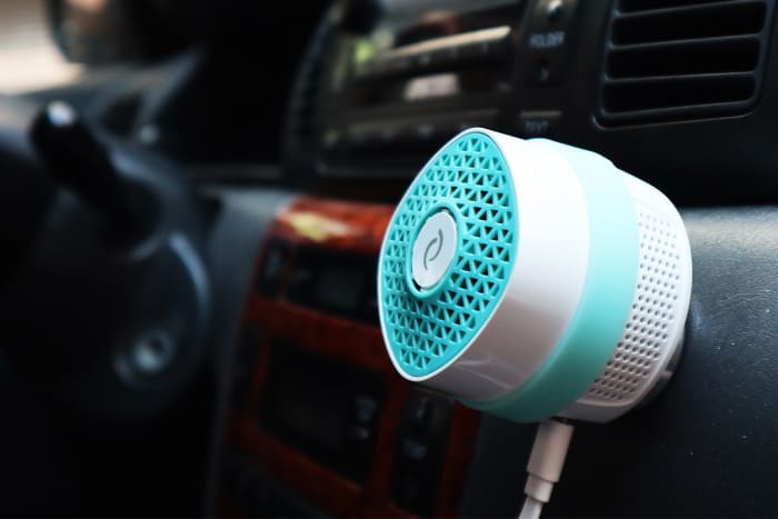 Take fresher air on the road with you this summer with this popular germ & odor eliminator