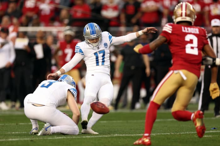 Detroit Lions kicker to miss season after ‘severe injury’ prepping for practice