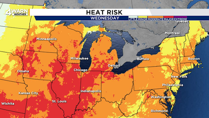Air conditioner forecast: Metro Detroit heads into hot, stic