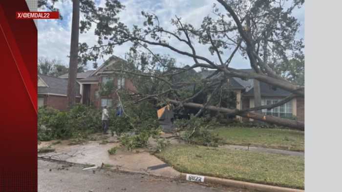 Spring residents had seconds to take cover as tornado barreled through neighborhood