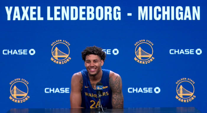 clickondetroit.com - Brandon Carr - Michigan basketball's Yaxel Lendeborg talks working out for Warriors, 8 other teams ahead of NBA draft