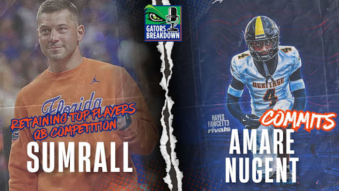 Sumrall Talks Player Retention, QBs Philo and Jones + 4-Star CB Amare Nugent COMMITS to Florida!