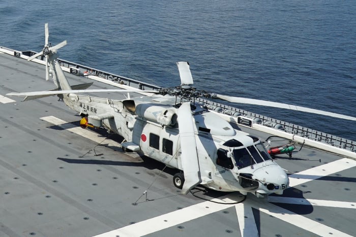 2 Japanese navy helicopters carrying 8 crew believed crashed in Pacific, Defense Ministry says - Vimarsana News
